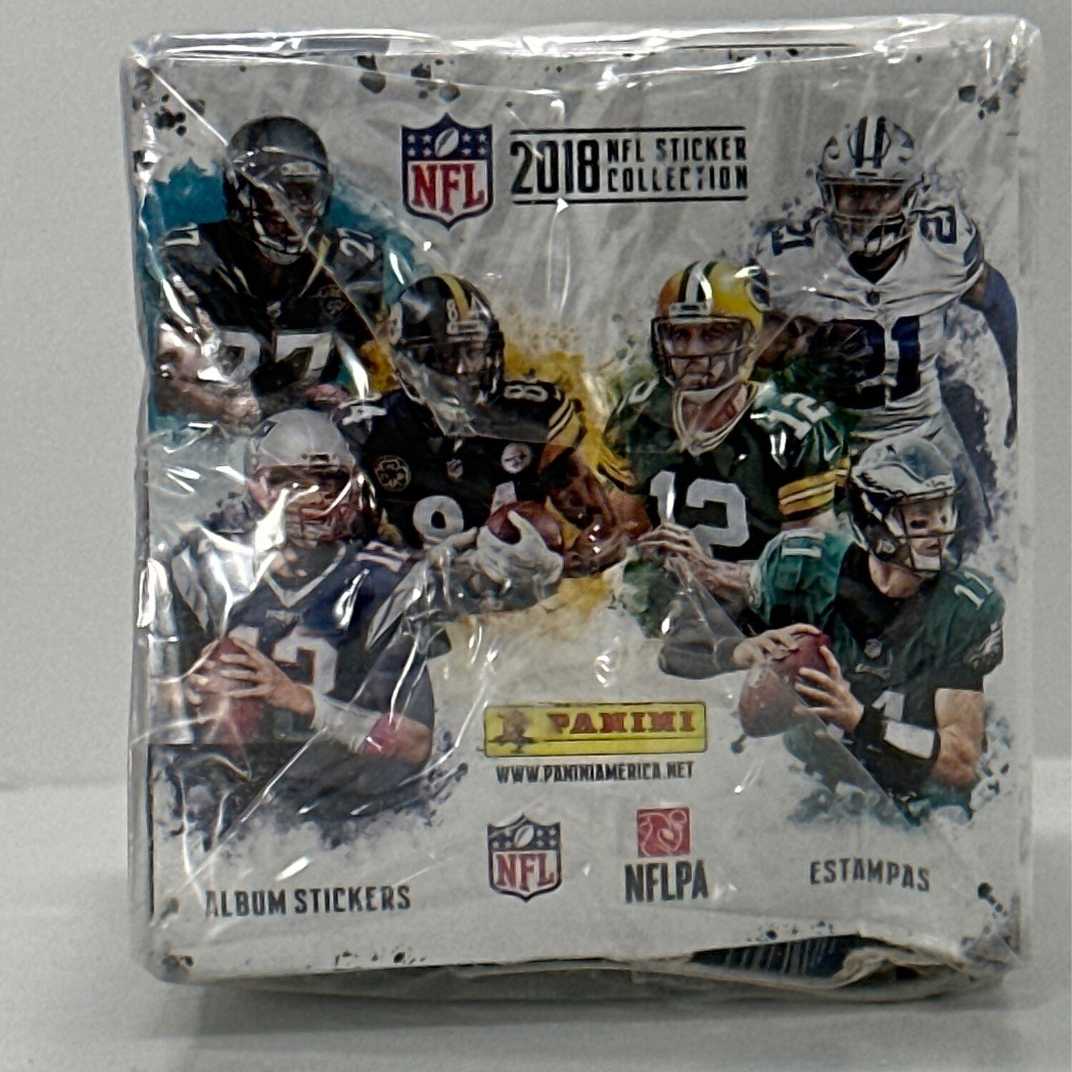 2018 Panini Football Sticker MASSIVE 50 Packs Factory Sealed Box-250 Stickers!!
