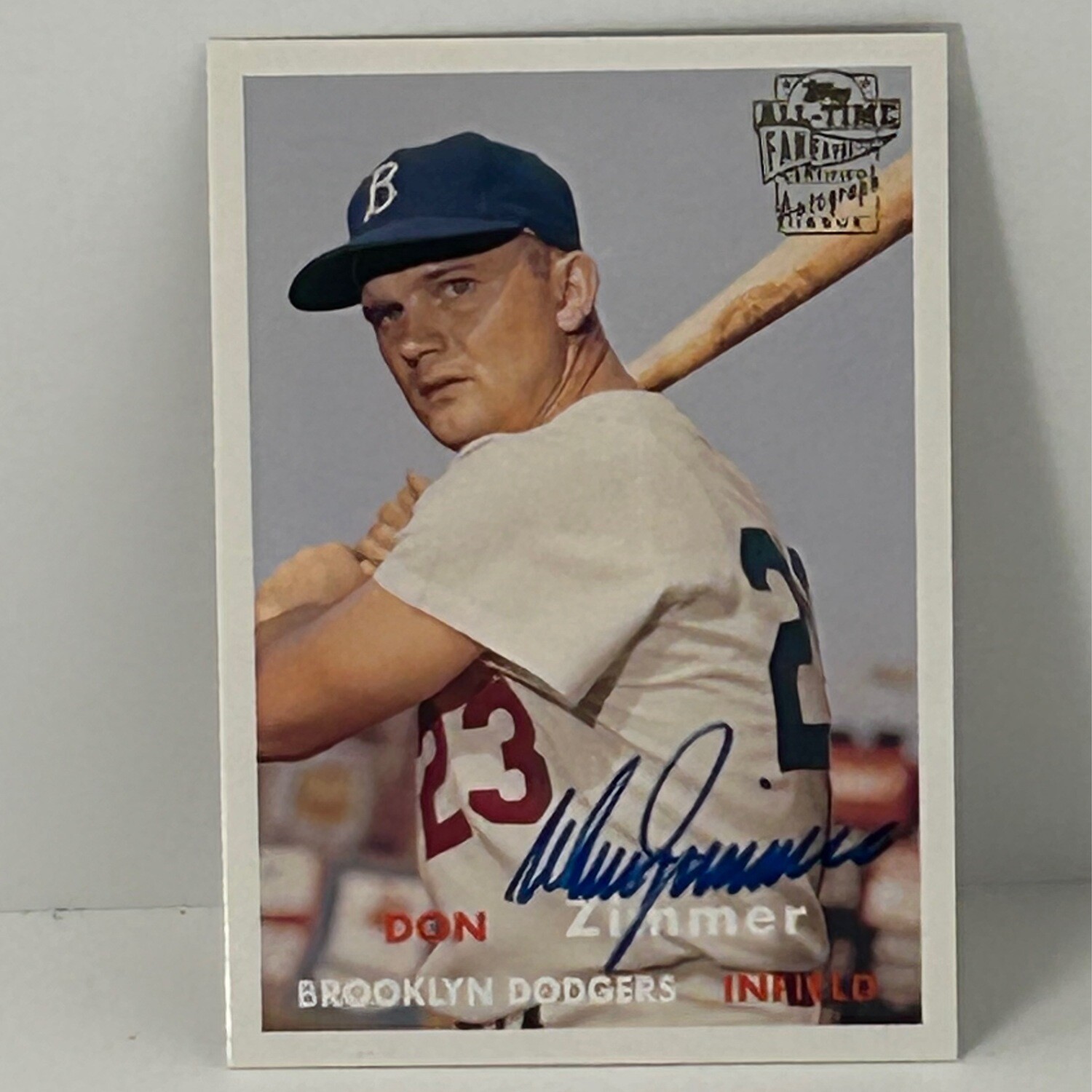 2004 Topps Fan Favorites Don Zimmer SIGNED AUTOGRAPHED Dodgers