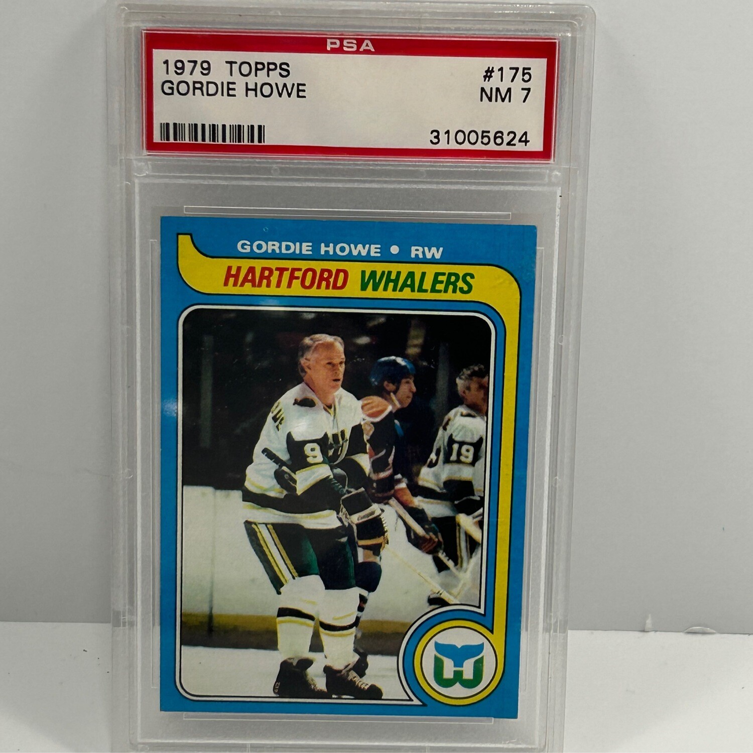 1979 Topps Gordie Howe PSA 7