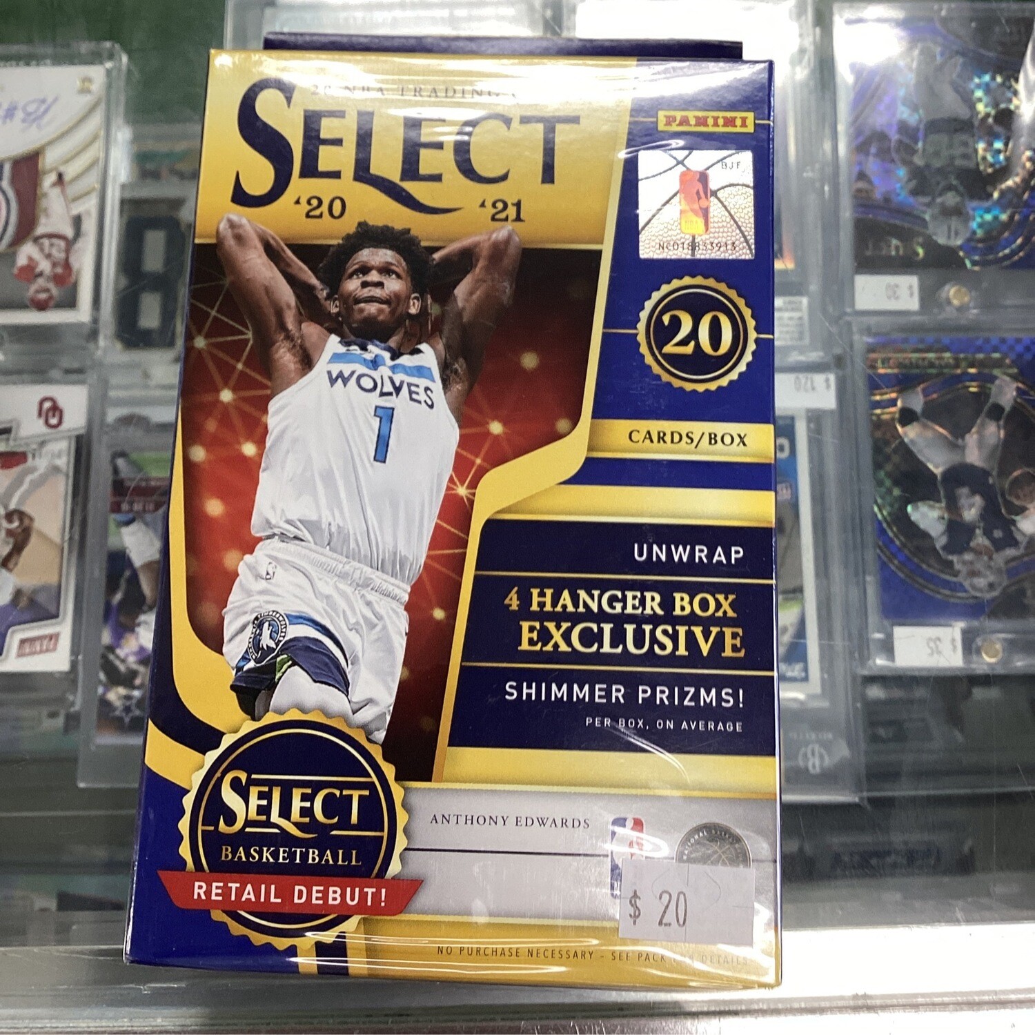 2020 Panini Select Basketball Hanger Box