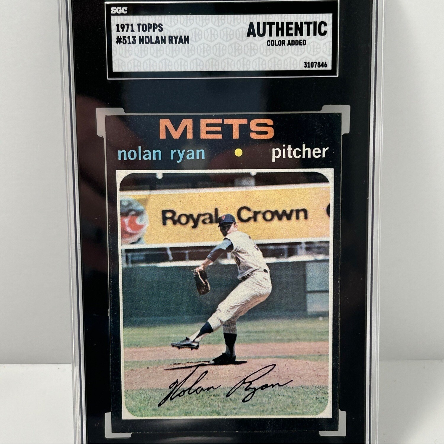 1971 Topps #513 Nolan Ryan SGC Authentic