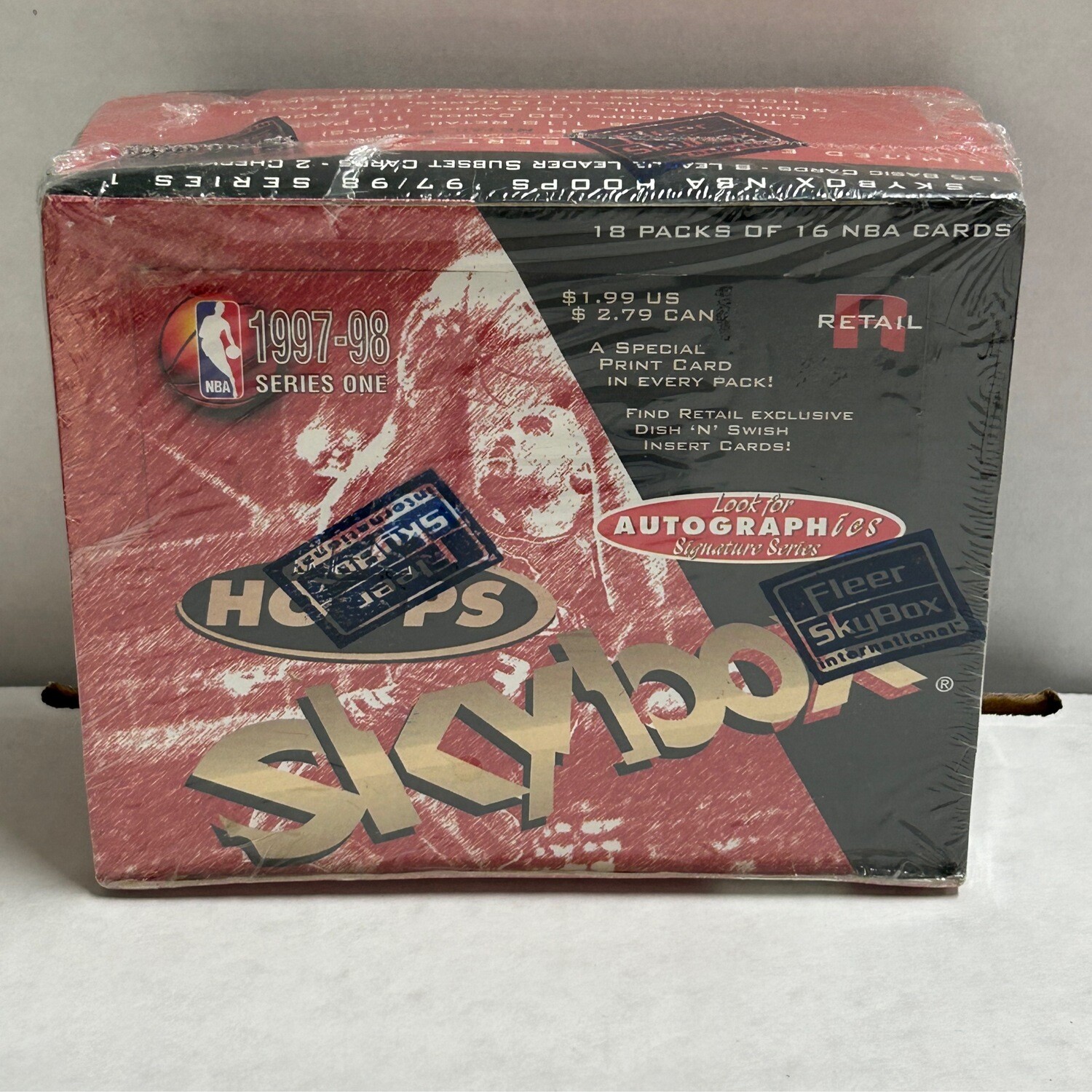 thumbnail image 2 of 1997-98 Hoops Basketball Trading Cards - Pick Your Numbers #1-250 + Rookies, Ungraded Near Mint, Free US Shipping 2 of 12