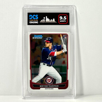 2012 Bowman Chrome #214 Bryce Harper DCS 9.5