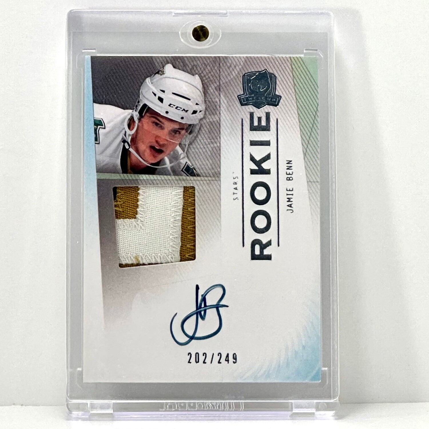 2009-10 Upper Deck The Cup Jamie Benn Rookie Patch Jersey Auto /249