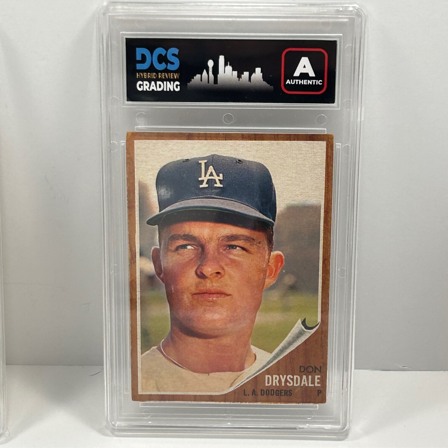 1962 Topps Don Drysdale #340 DCS Authenticated