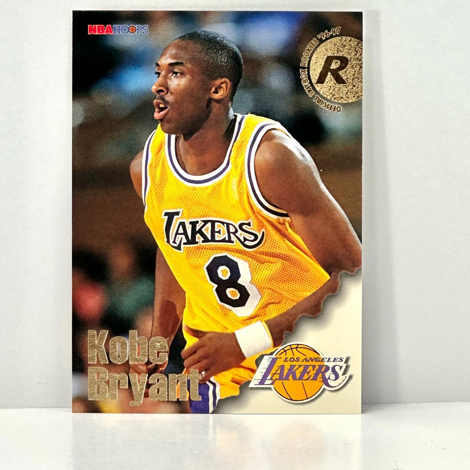 1996-97 NBA Hoops Kobe Bryant Rookie Card RC #281 Los Angeles Lakers