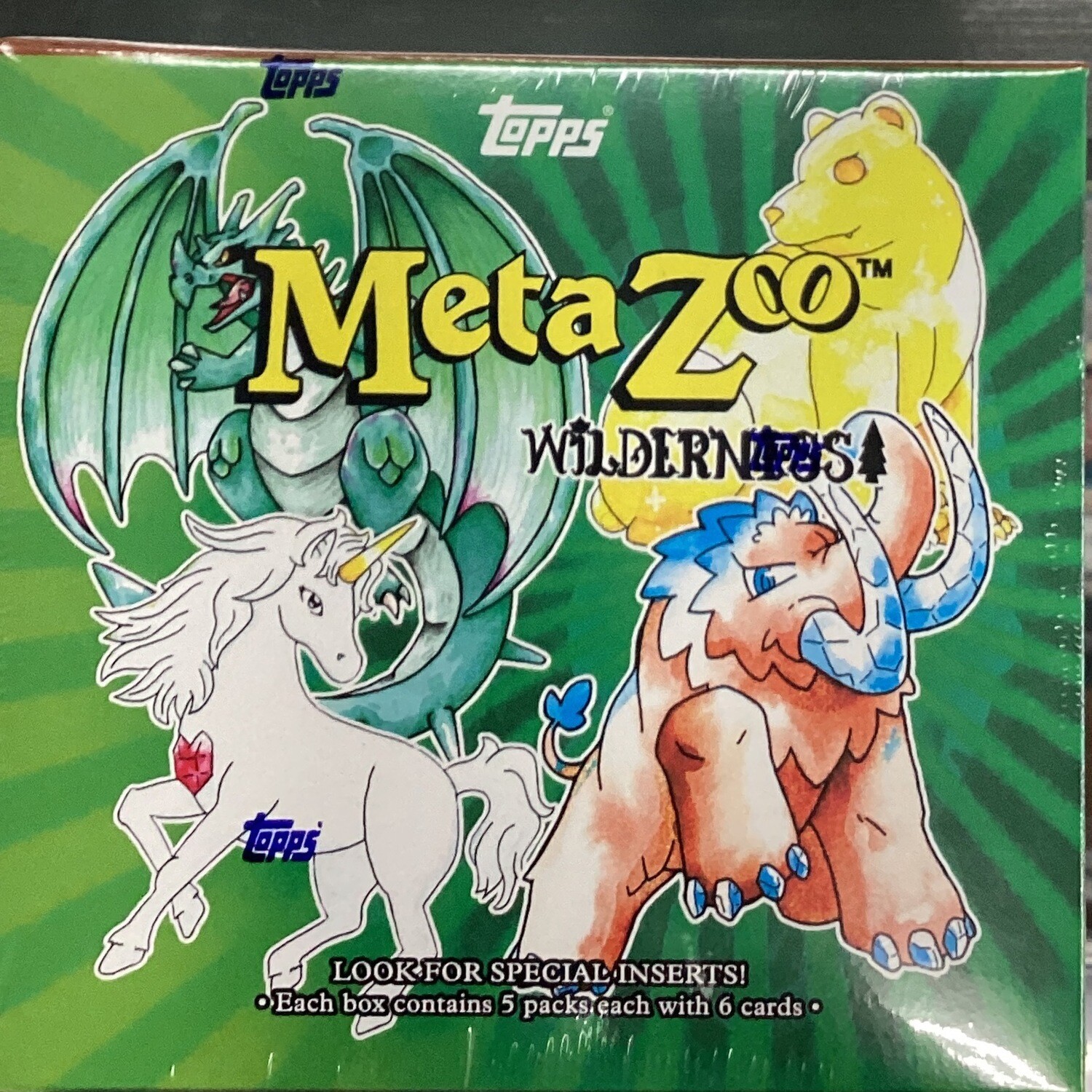 (R) Topps MetaZoo Wilderness Box (R)