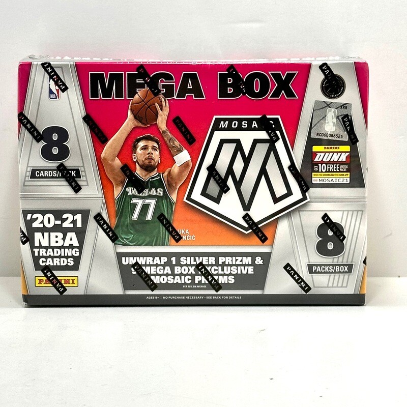 2020/21 Panini Mosaic Basketball Mega Box(Target)