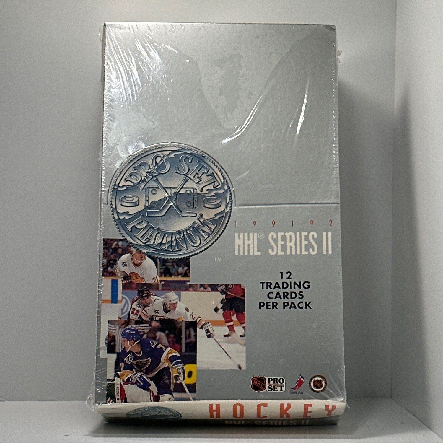 1991-92 Pro Set Platinum NHL Series 2 - 1 Sealed Box Of Hockey Cards 36 packs