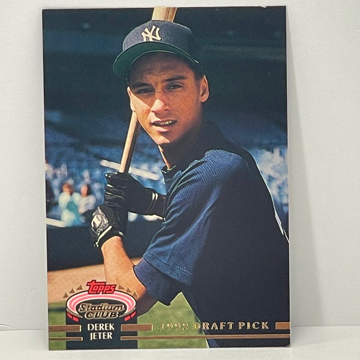1992 Topps Stadium Club Dome DEREK JETER 117 RC New York Yankees Rookie