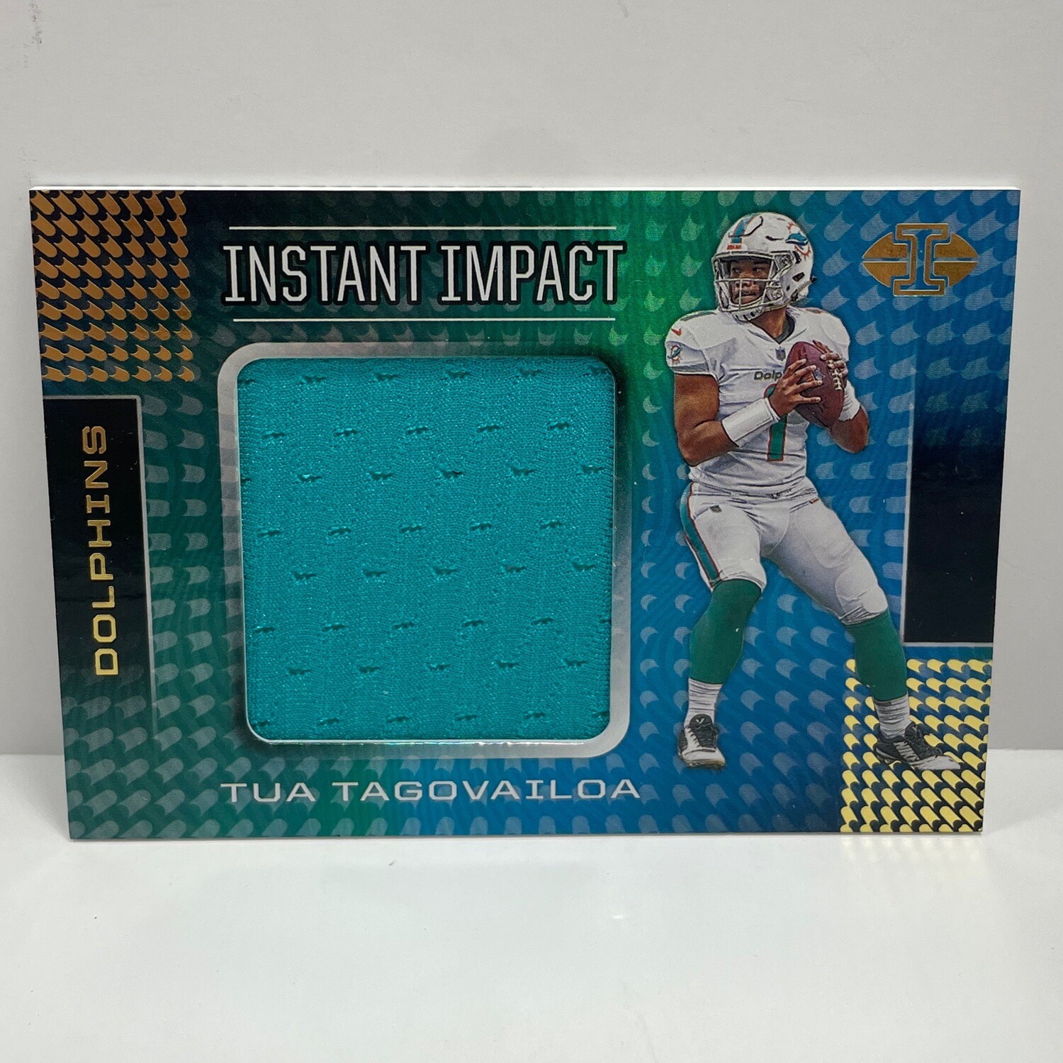 2020 Panini Illusions Tua Tagovailoa Instant Impact Rookie Jersey Relic RC #II2
