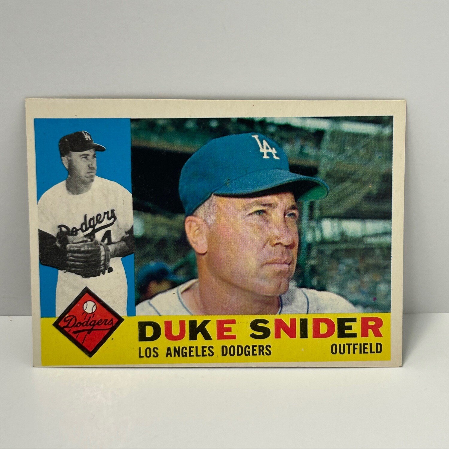 1960 Topps #493 Duke Snider