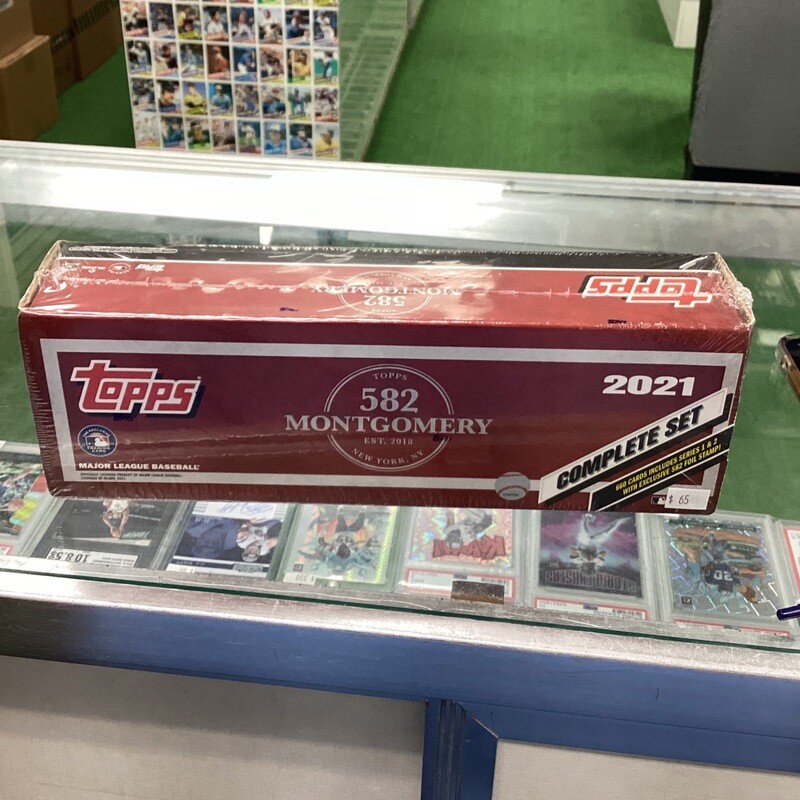 (R)2021 Topps Montgomery Baseball Complete Set(R)