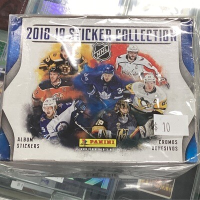 2018 Panini NHL Sticker Collection
