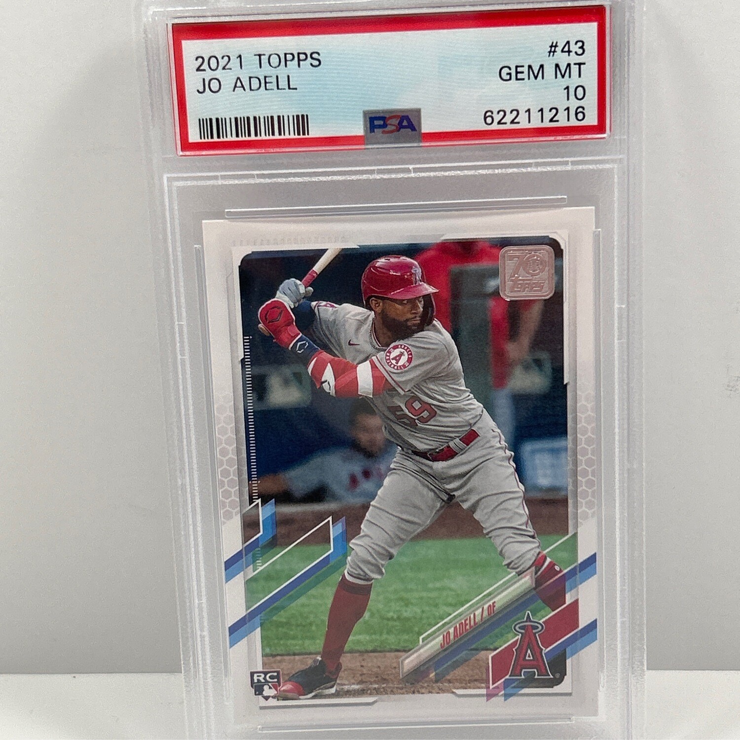 2021 Topps #43 Jo Adell PSA10