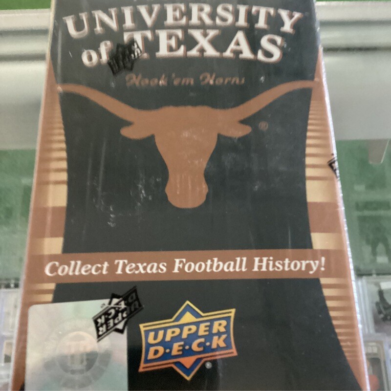 2011 Upper Deck University of Texas Longhorns Blaster Box