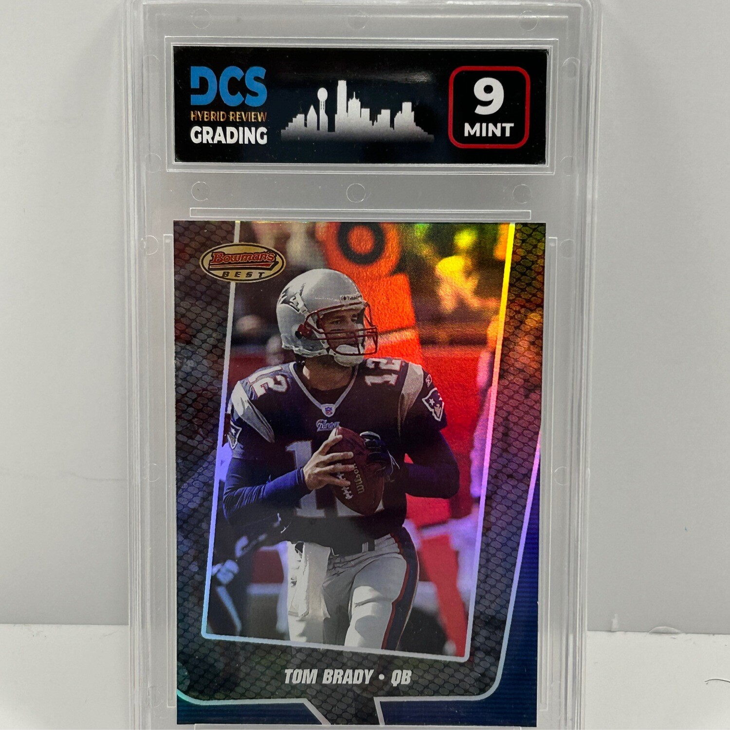 2005 Bowman’s Best #9 Tom Brady DCS9