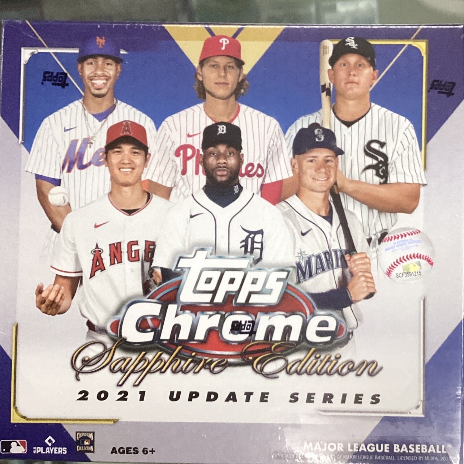 2021 Topps Chrome Update Sapphire Baseball Box