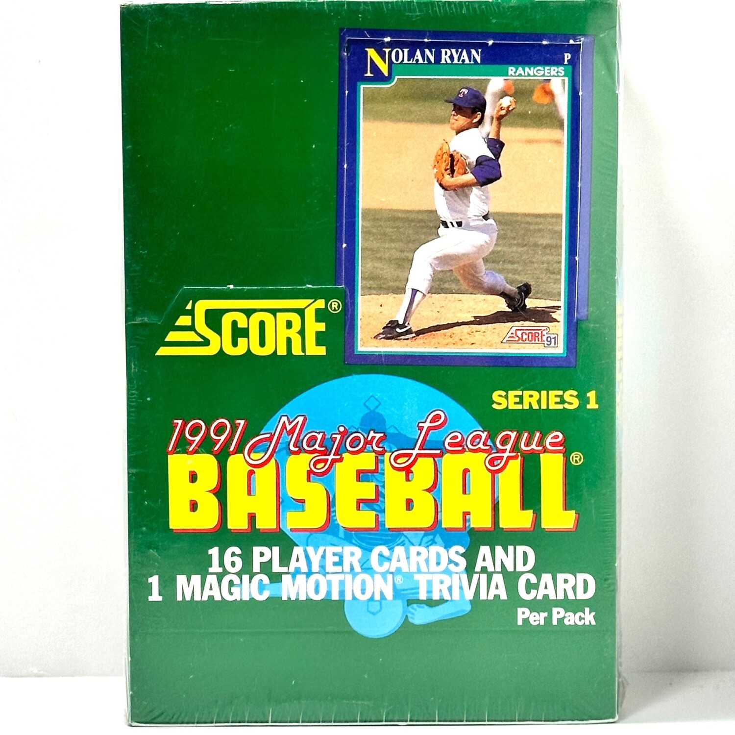 1991 Score Series 1 Major League Baseball Cards Wax Box  36 Sealed Packs!