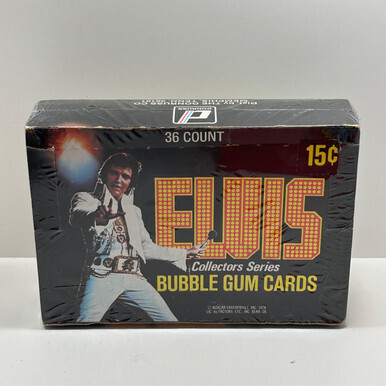 1978 Elvis Collectors Series Bubble Gum Cards Sealed (Missing 2 Packs)