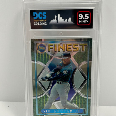 1995 Topps Finest #118 Ken Griffey Jr DCS9.5