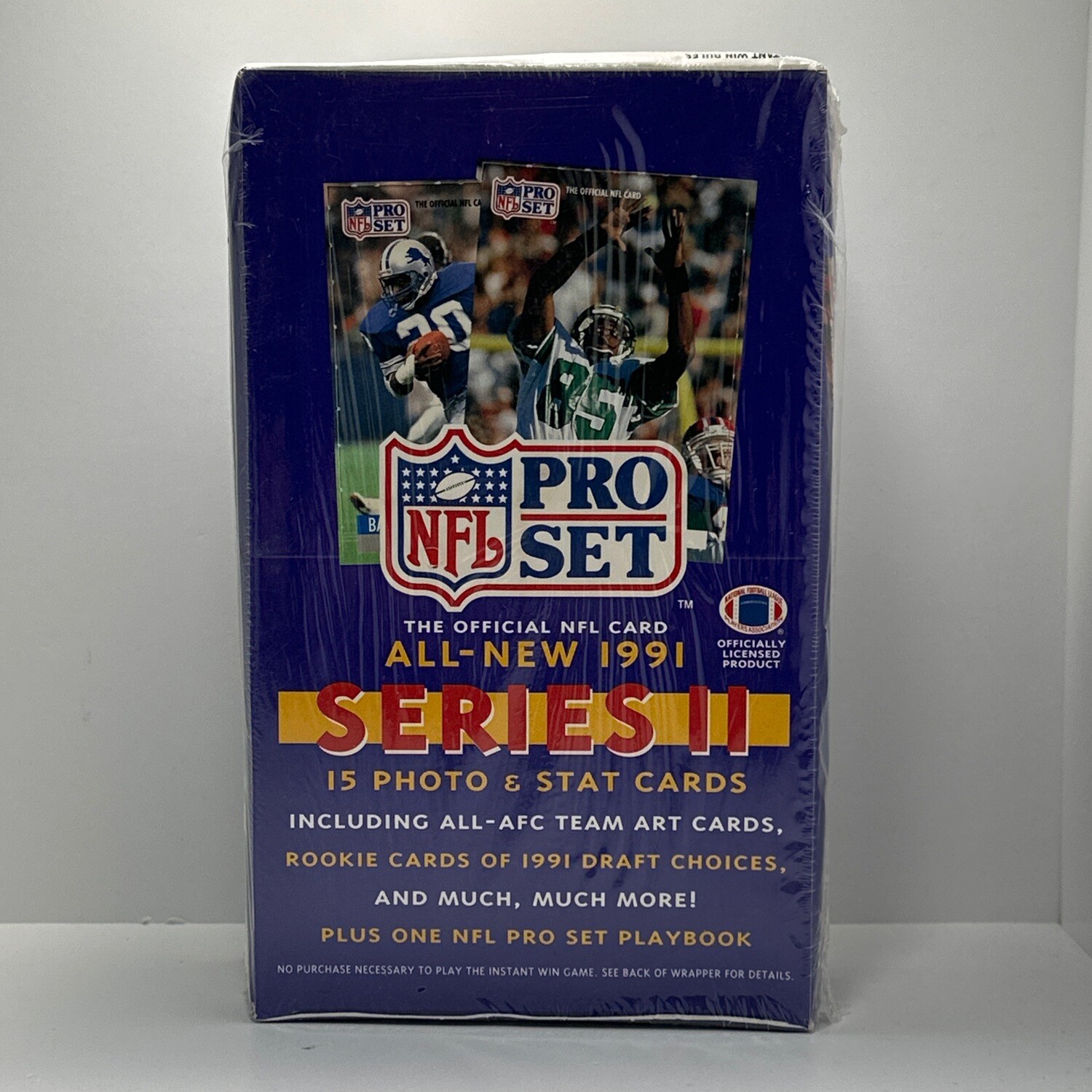 1991 NFL Pro Set All Series II Football Trading Cards 36 Wax Packs