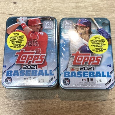 (R)2021 Topps Baseball Series 1 Tin(R)