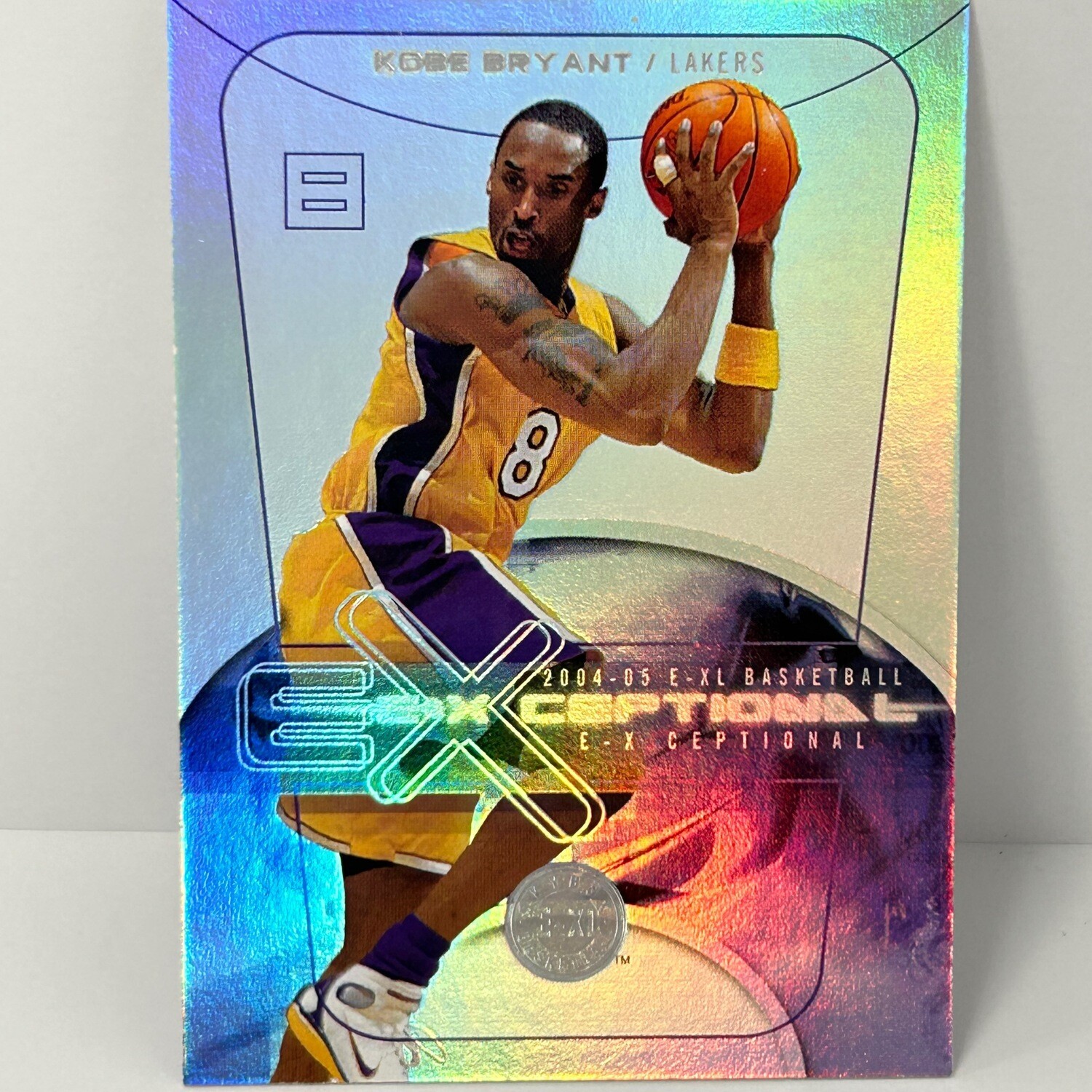 2004-05 EX Exceptional Kobe Bryant #4 Los Angeles Lakers