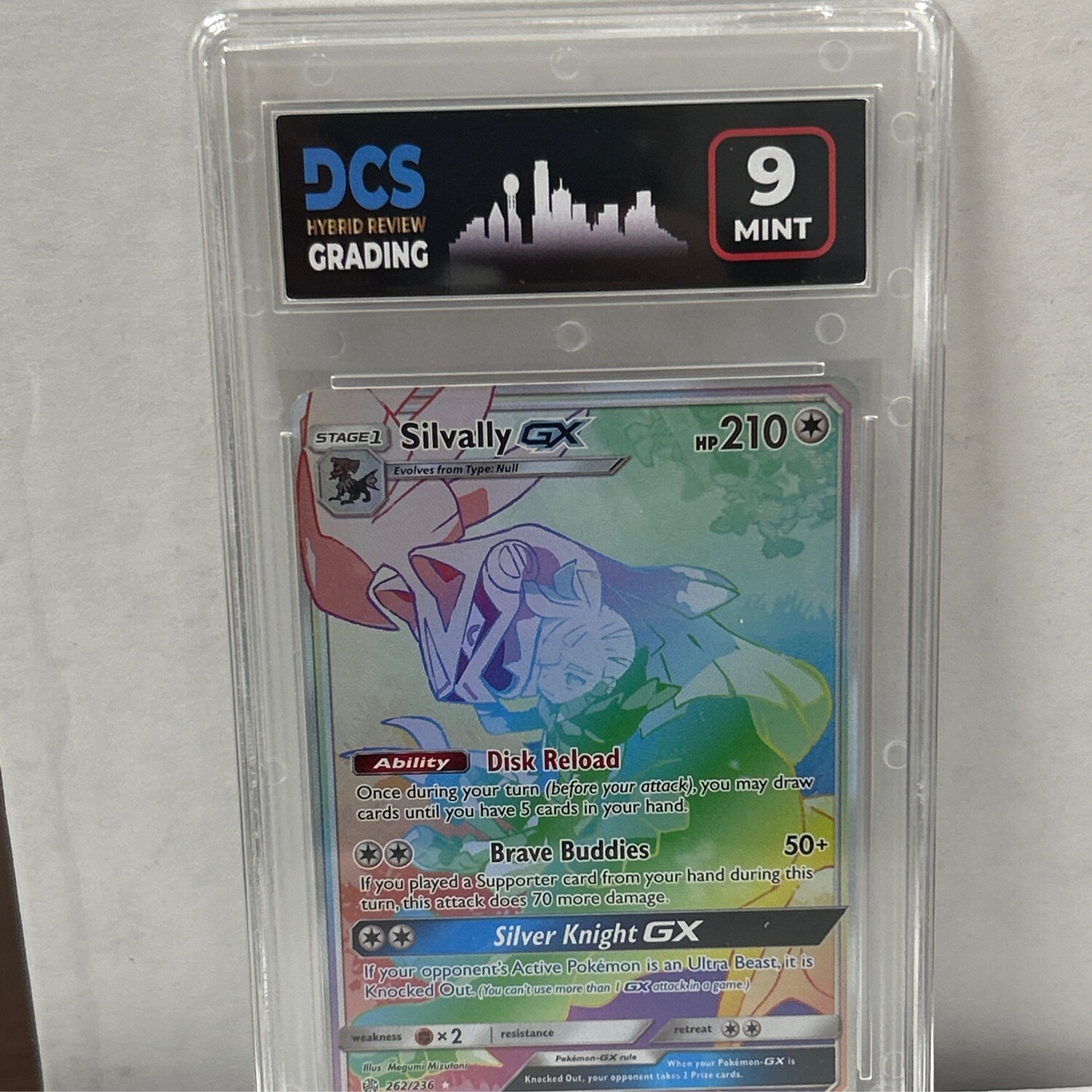 2019 Pokémon Silvally GX Rainbow DCS9
