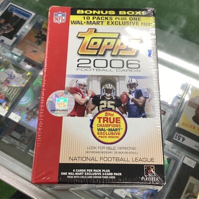 2006 Topps Football Blaster Box