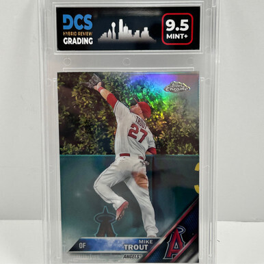 2016 Topps Chrome  #1 Mike Trout DCS9.5