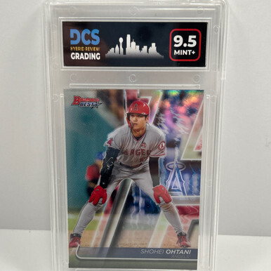 2020 Bowman’s Best #22 Shohei Ohtani refractor DCS9.5