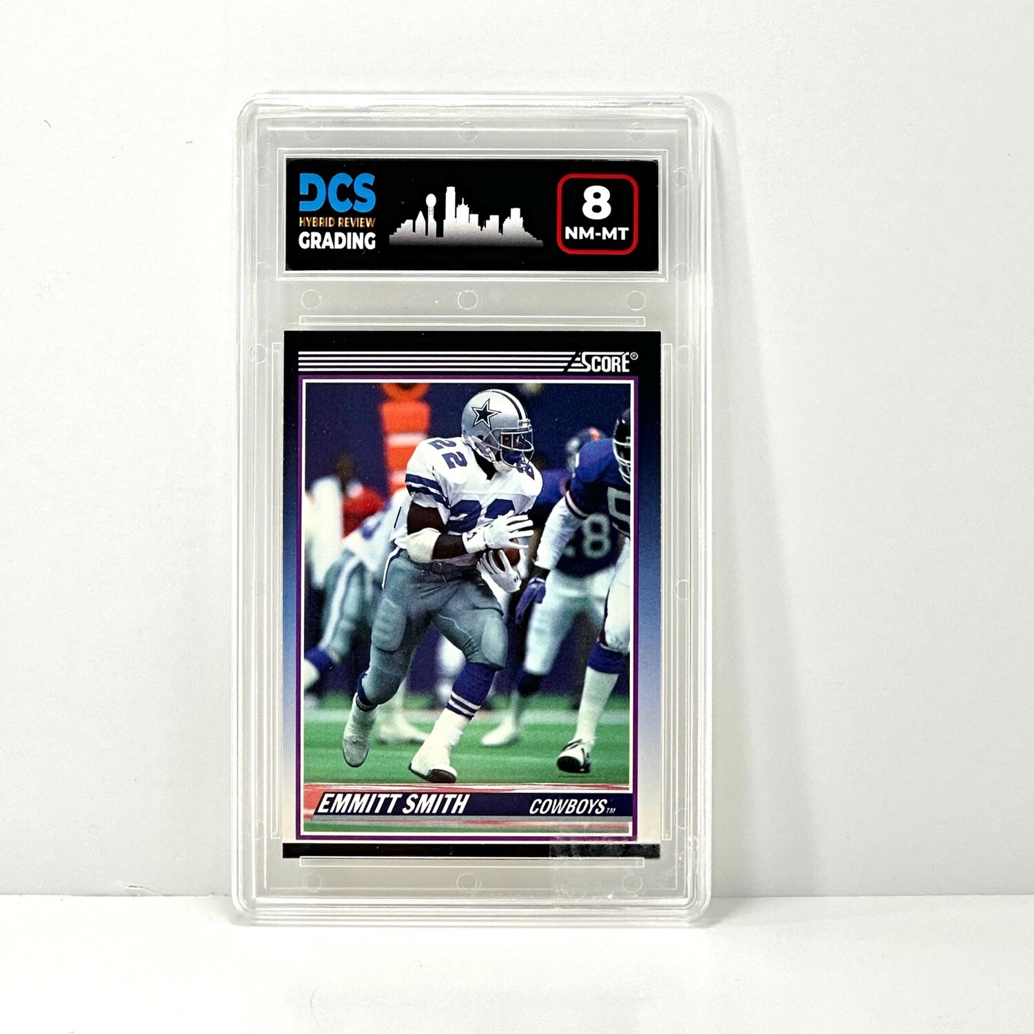 1990 Score Supplemental #101 Emmitt Smith Rookie Card XRC DCS 8