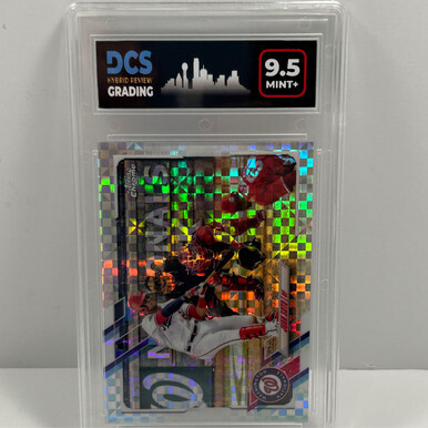 2021 Topps Chrome #150 Juan Soto X-Fractor DCS 9.5