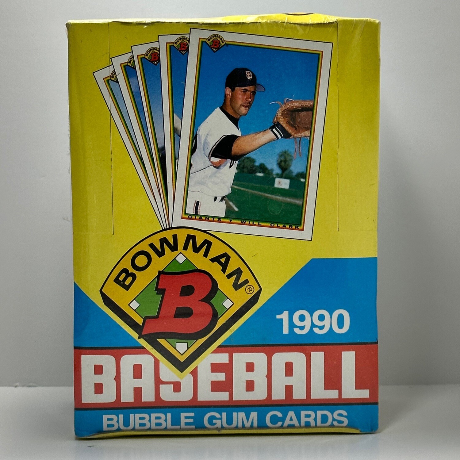 1990 Bowman Baseball Wax Box 36 Packs Factory Sealed Box
