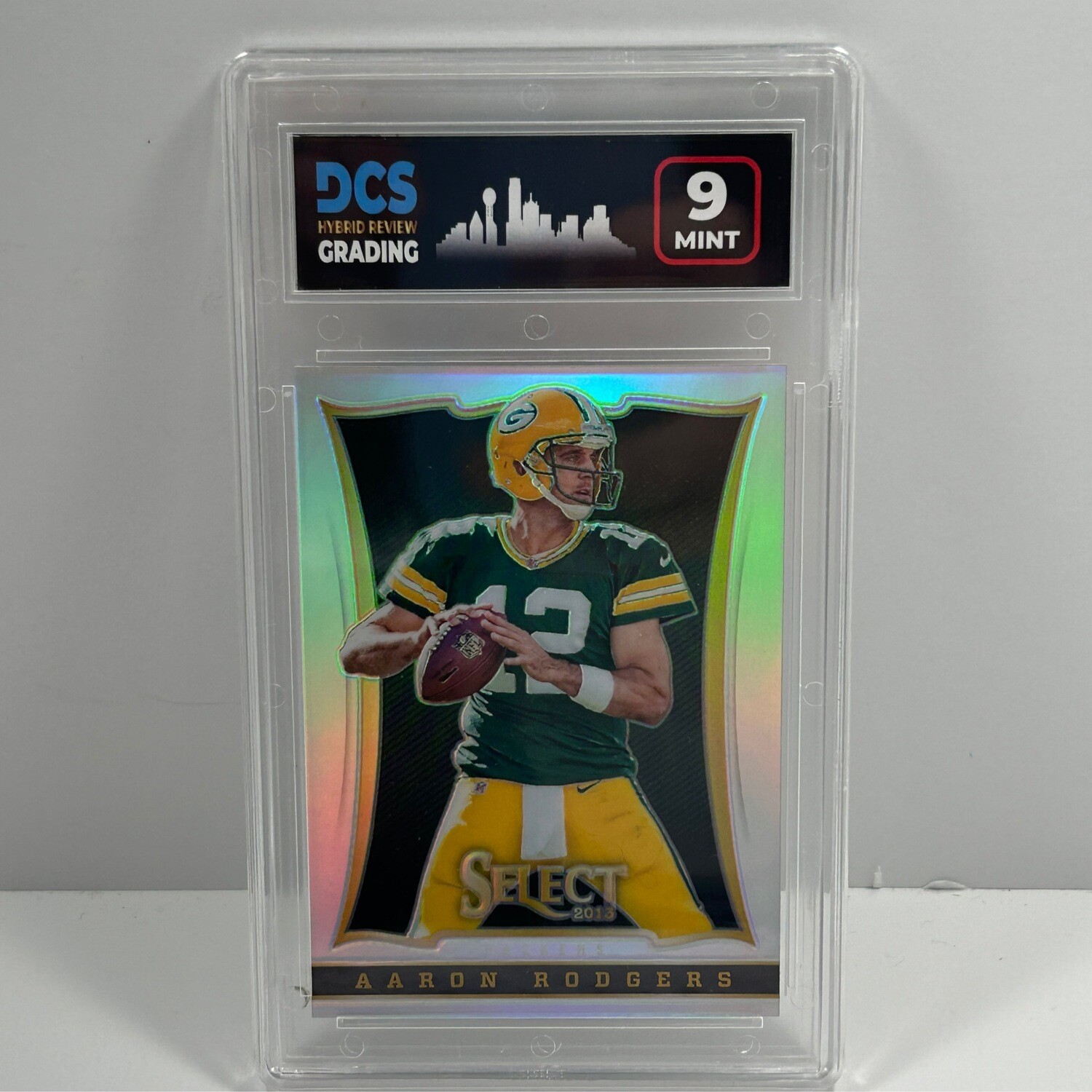 2015 Select #64 Aaron Rodgers Refractor DCS 9