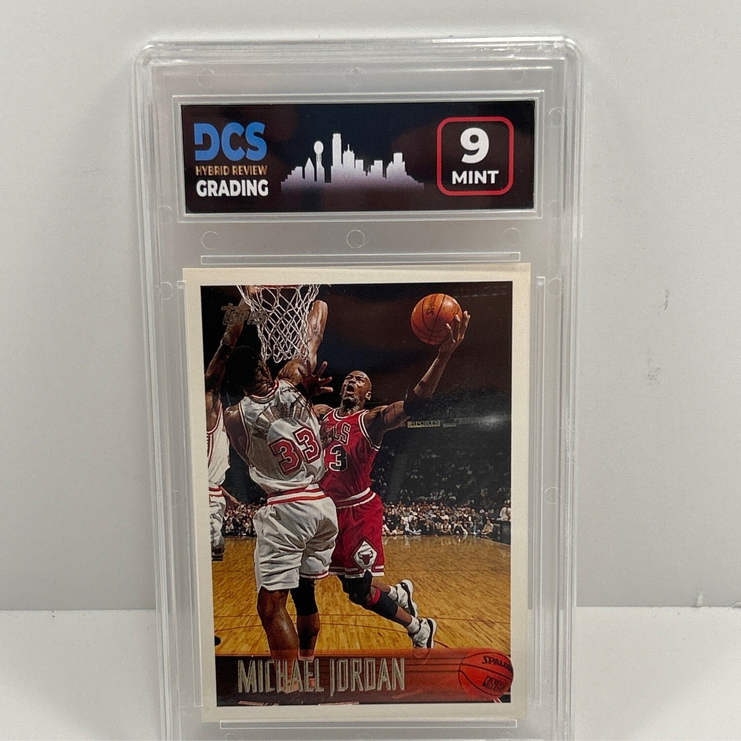 1996 Topps  #139 Michael Jordan DCS9