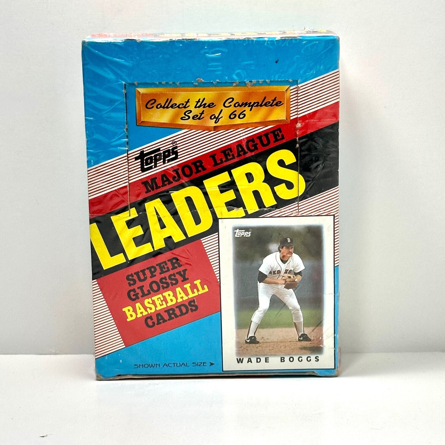 1986 Topps Major League Leaders Super Glossy Mini Baseball Cards New Wax Box 34