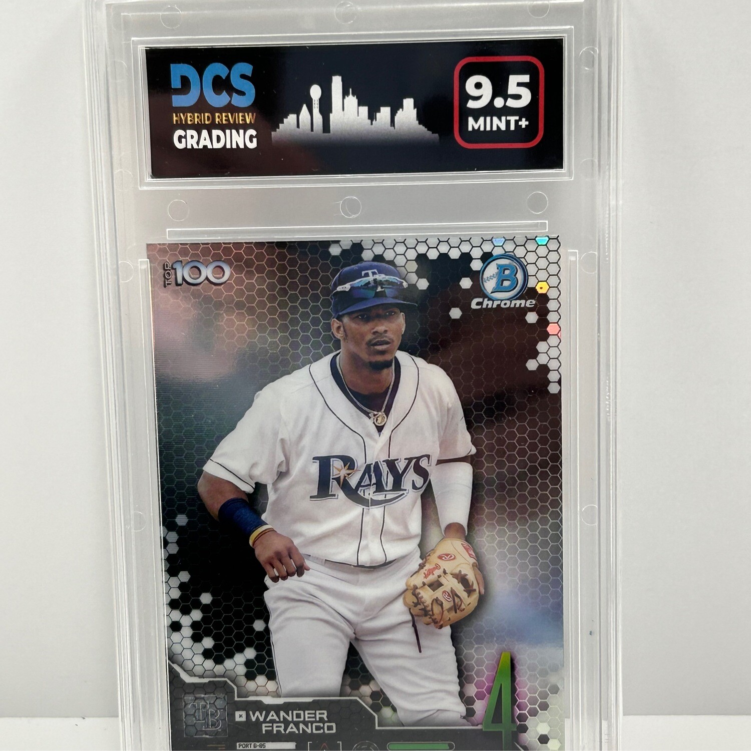 2019 Bowman Chrome #4  Wander Franco DCS9.5