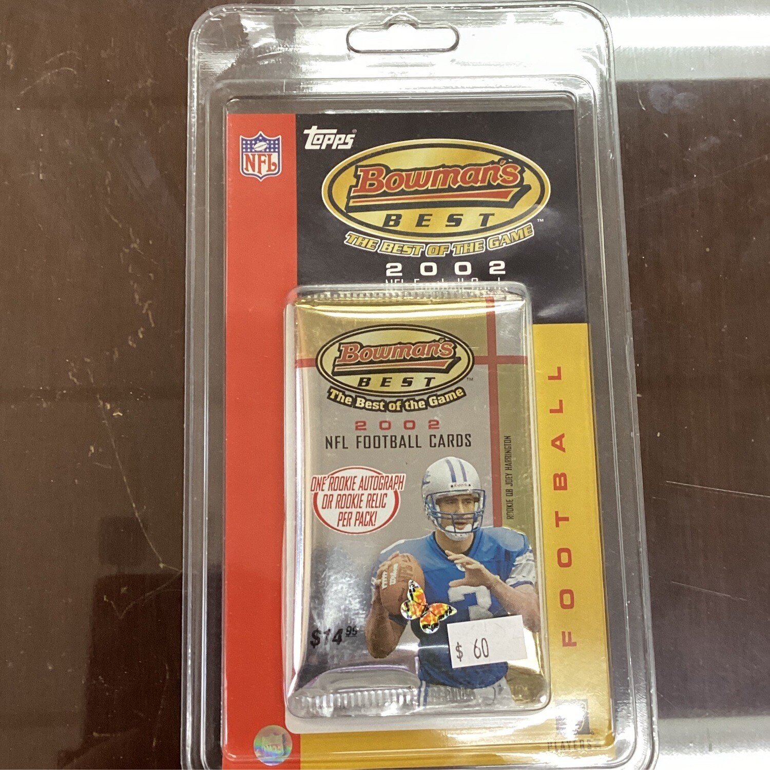 2002 Bowman’s Best Football Pack
