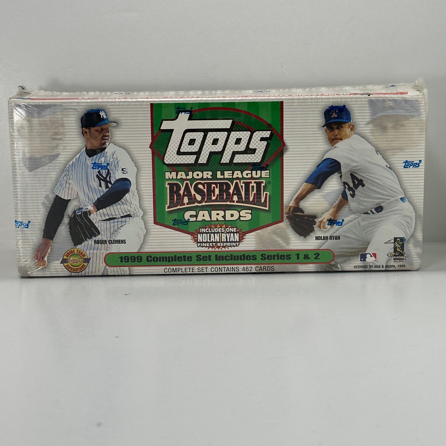 1999 Topps Baseball Complete  Factory Sealed Set Series 1 & 2 Nolan Ryan Finest