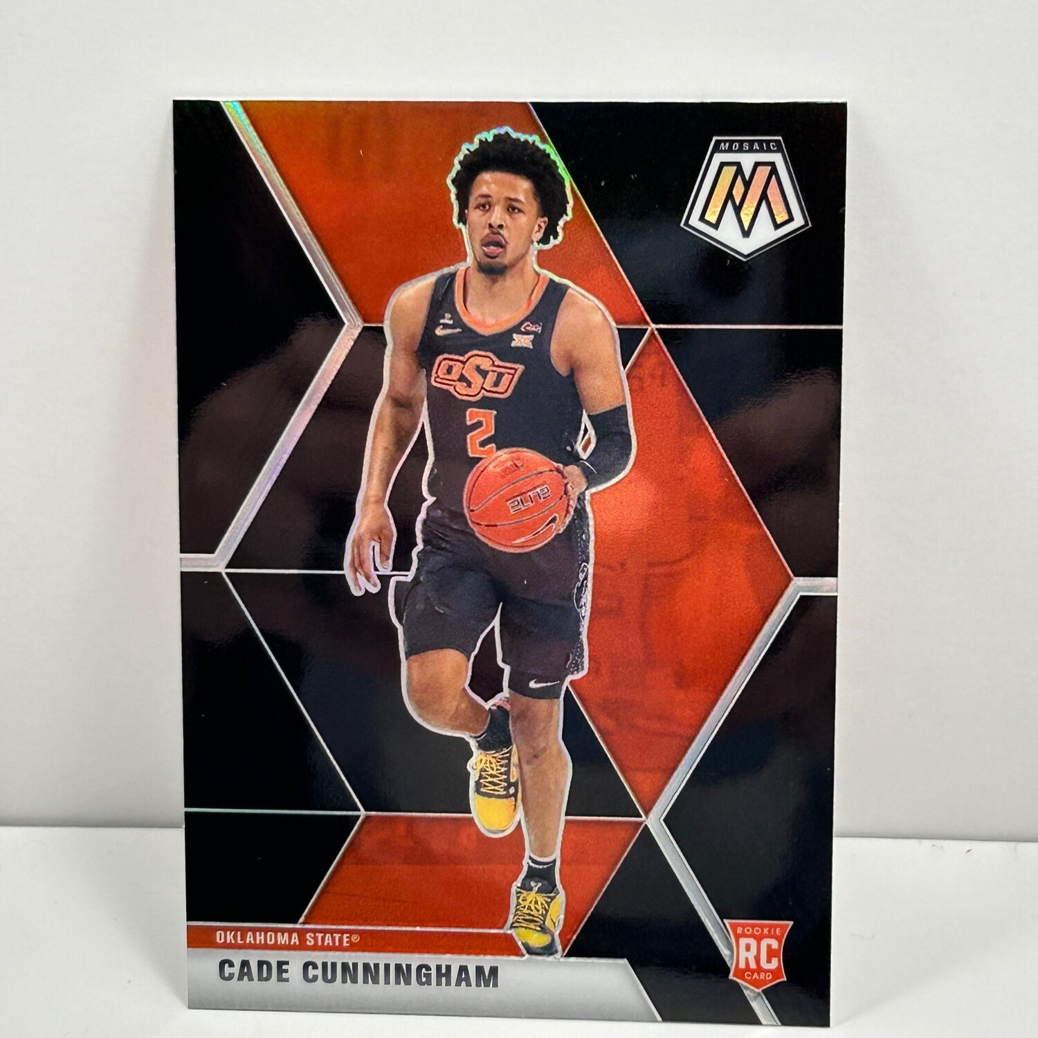 2021-22 Chronicles Mosaic Draft Picks Cade Cunningham RC Black Prizm #251