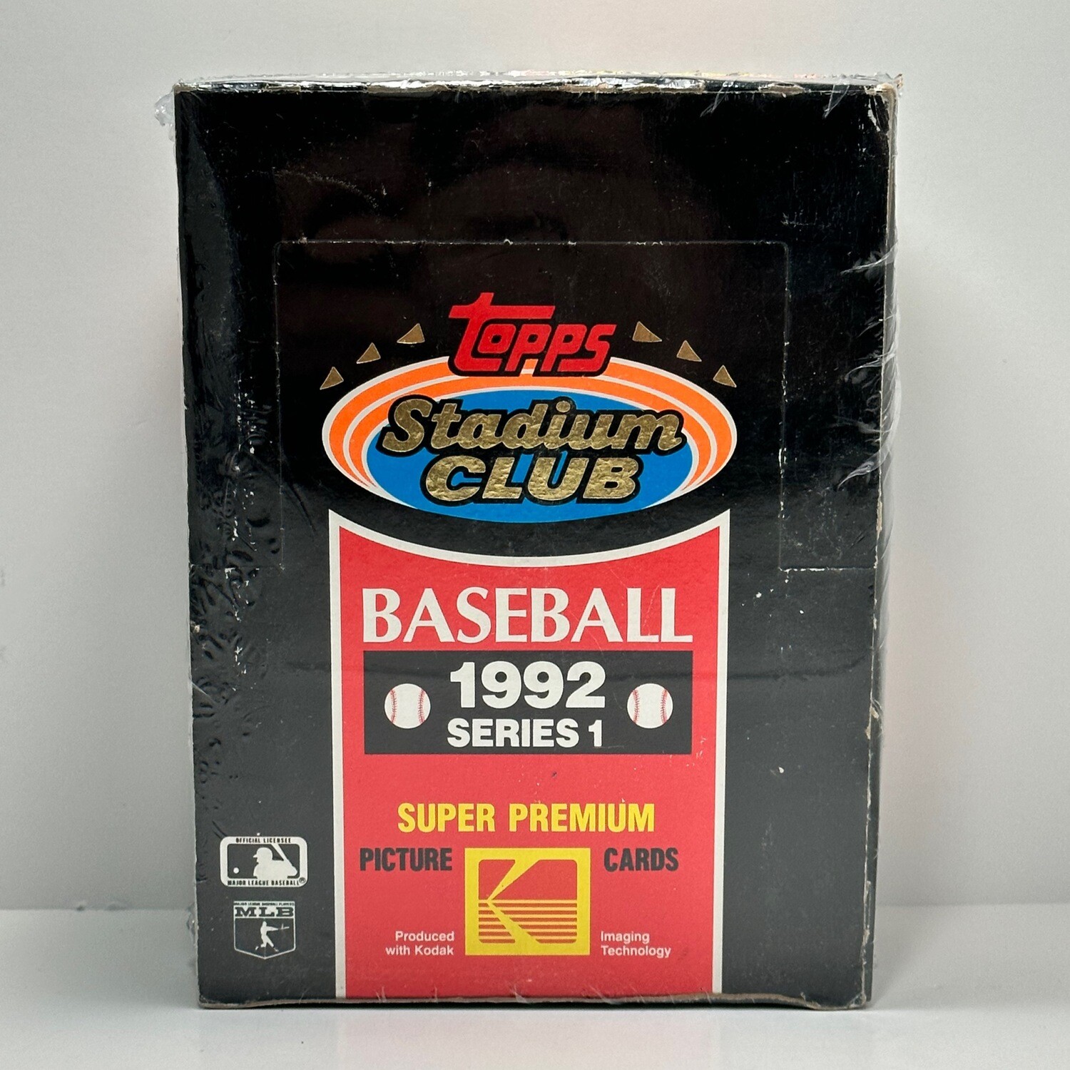 1992 Topps Stadium Club Baseball Series 1 Super Premium Picture Cards Box