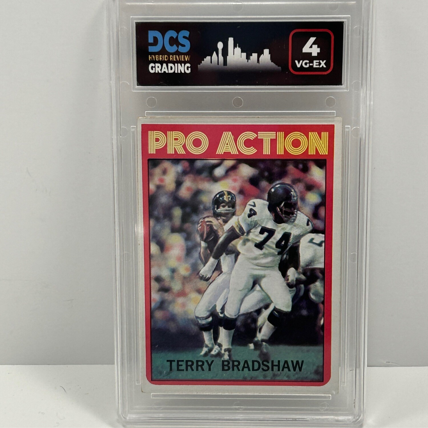 1972 Topps #120 Terry Bradshaw DCS Grade 4