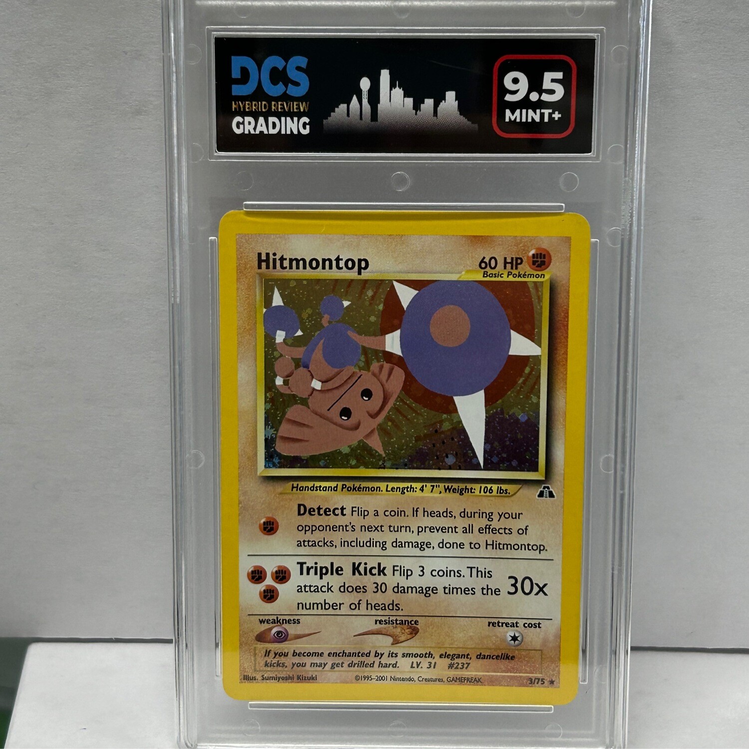 2001 Pokémon Hitmontop DCS9.5
