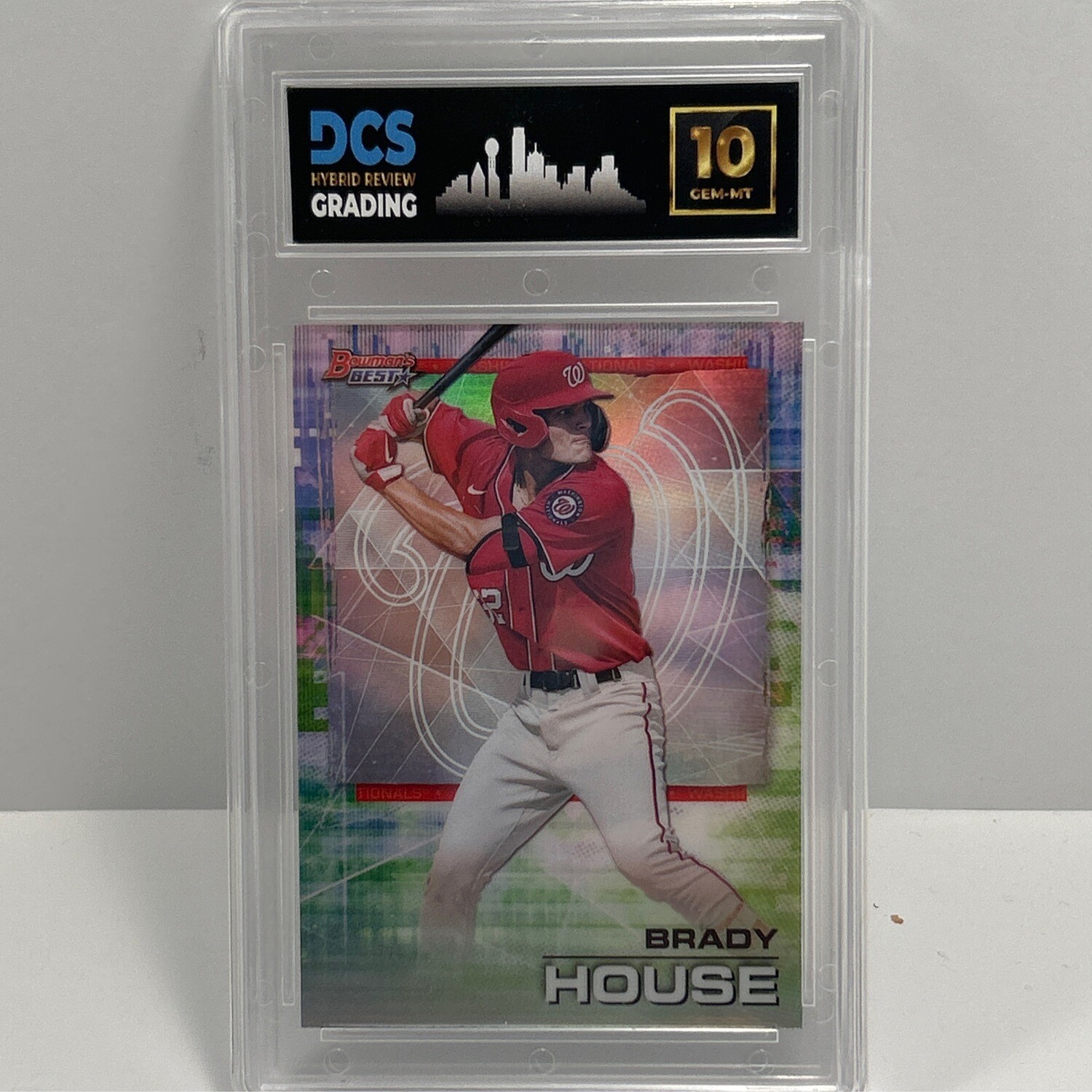 2021 Bowman’s Best Brady House #40 DCS10