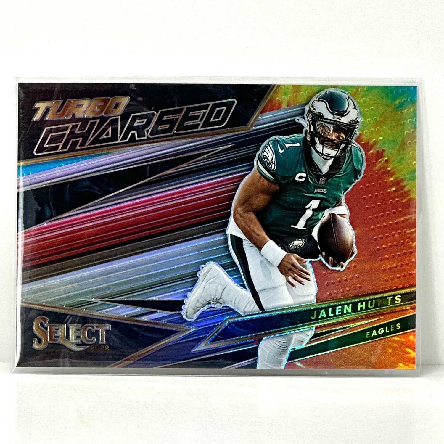 2022 Select Jalen Hurts Turbo Charged Tie Dye /25
