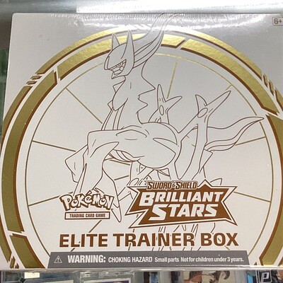 Pokémon Sword & Shield Brilliant Stars Elite Trainer Box