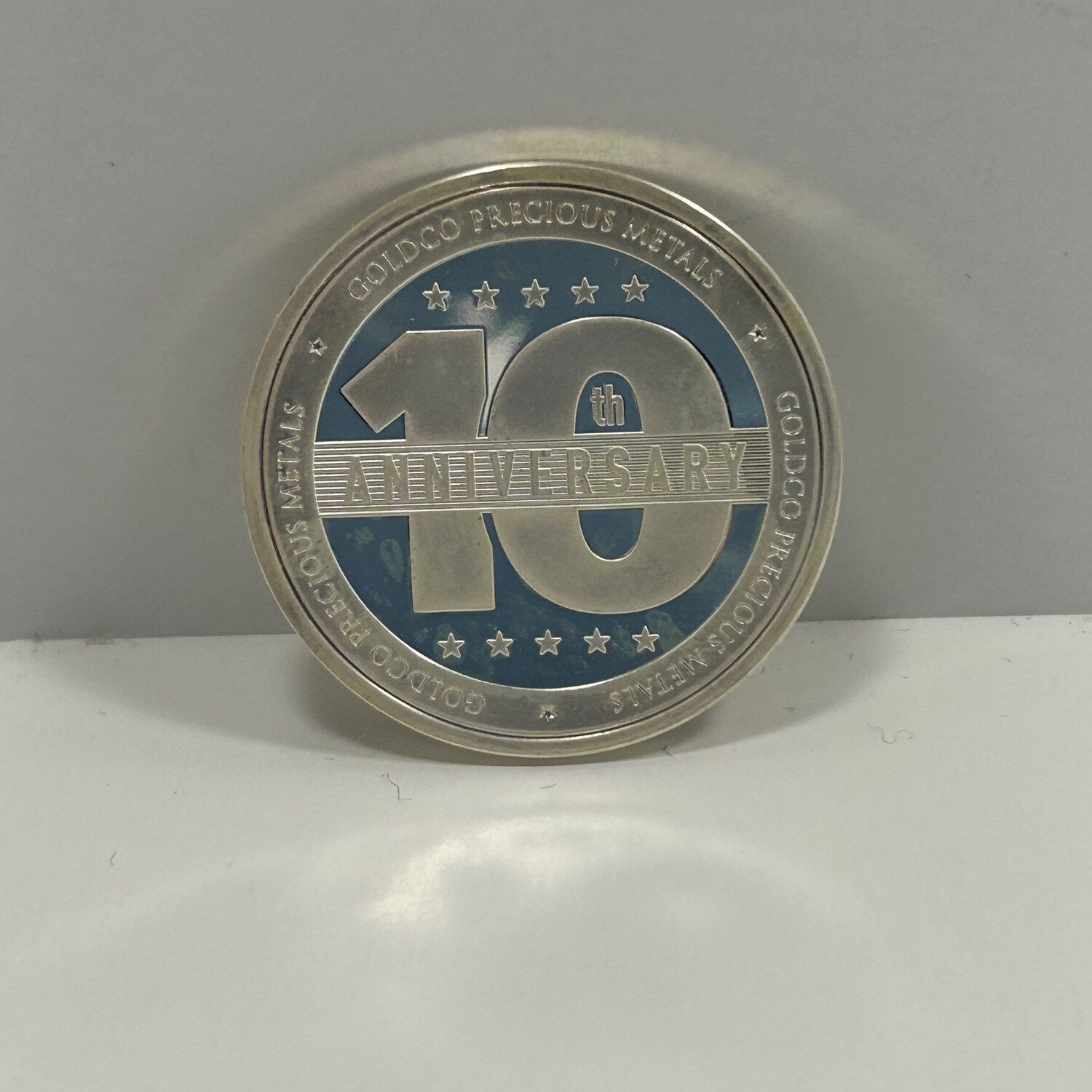 GoldCo Precious Metals 10th Anniversary .999
