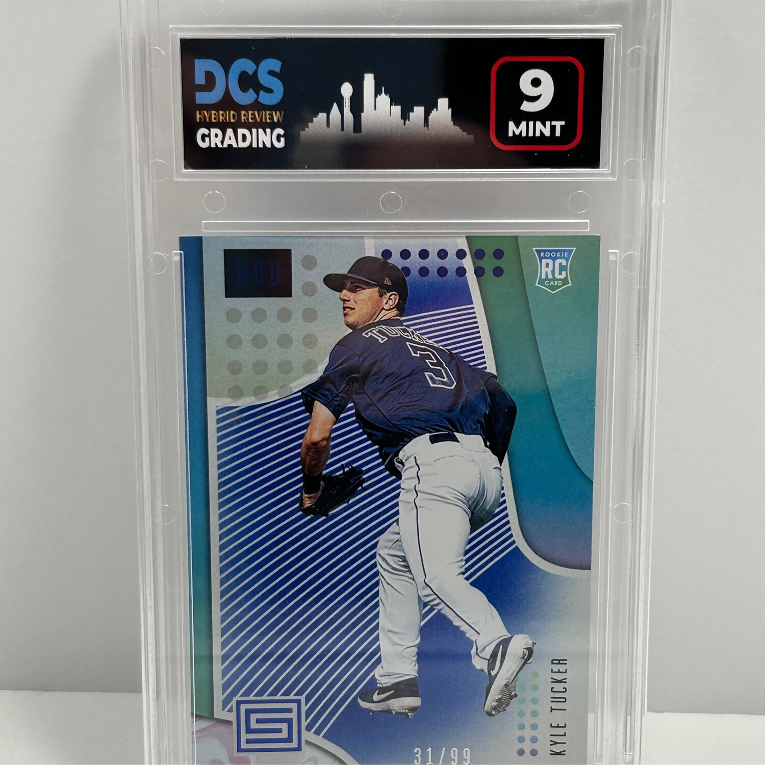 2019 Status Baseball Kyle Tucker #25 Blue Prizm #d/99 DCS 9